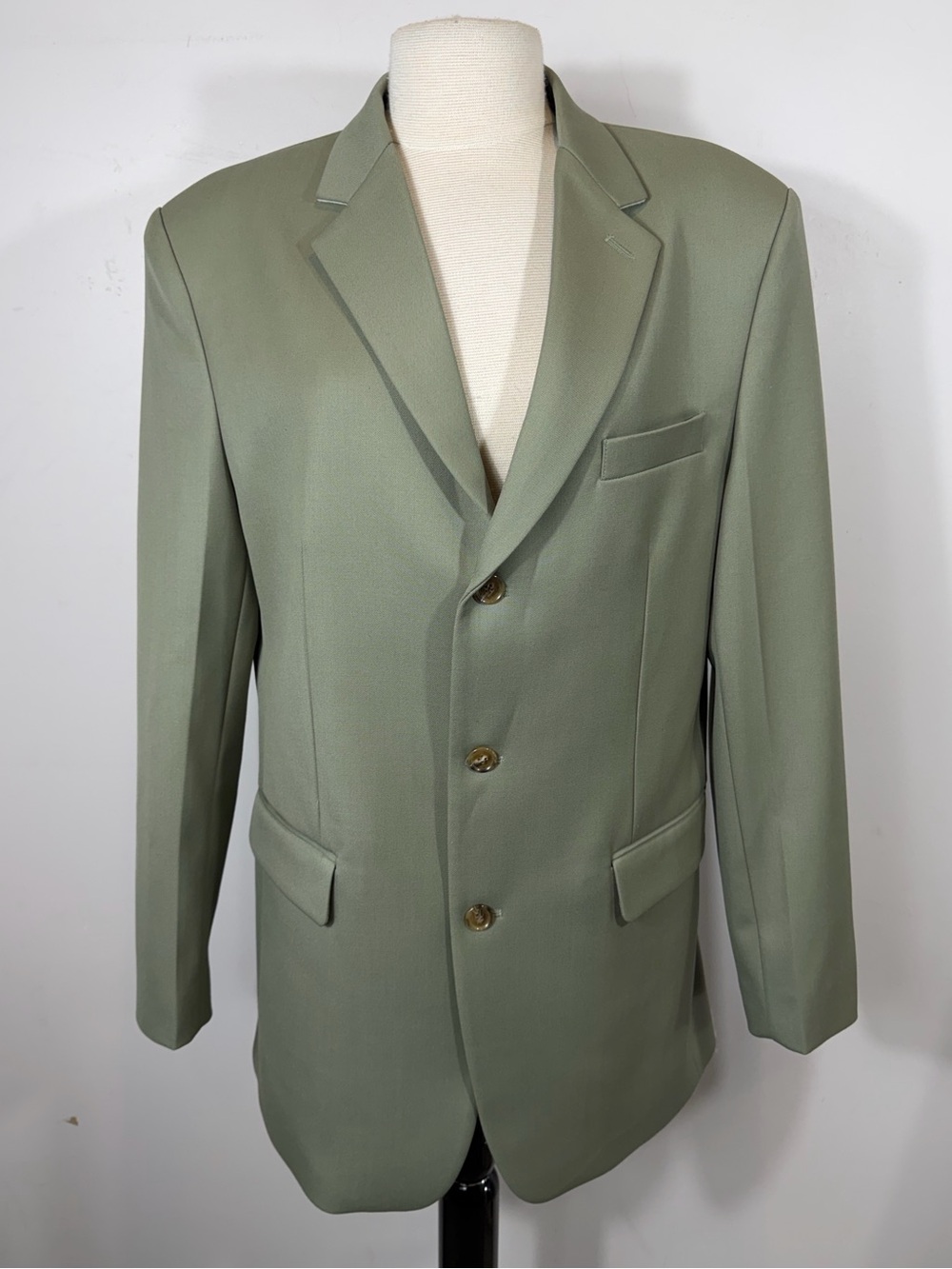 The Frankie Shop Trosa Blazer Pale Olive Wool Blend Size S NWT